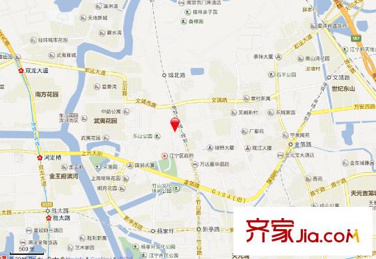 府后村交通圖