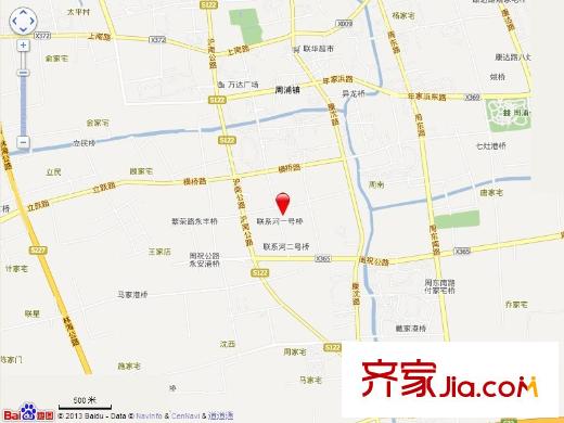 御沁園交通圖
