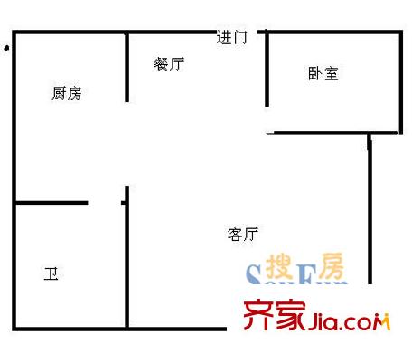 上海 周康四村 戶型圖