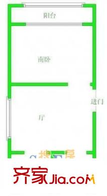 上海 昆仑花苑 户型图