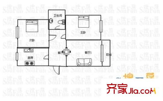 上海 唐人苑 戶型圖