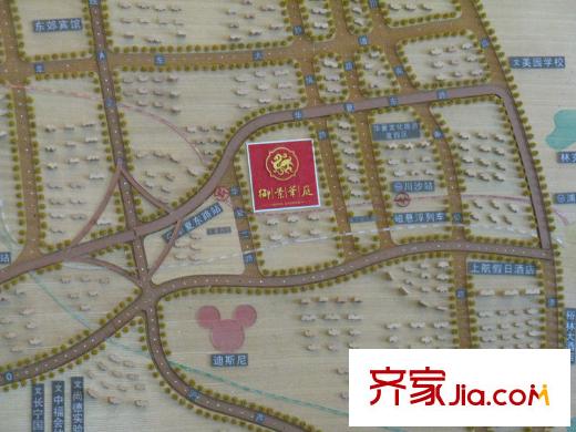 御景華庭交通圖