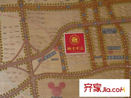 御景華庭交通圖