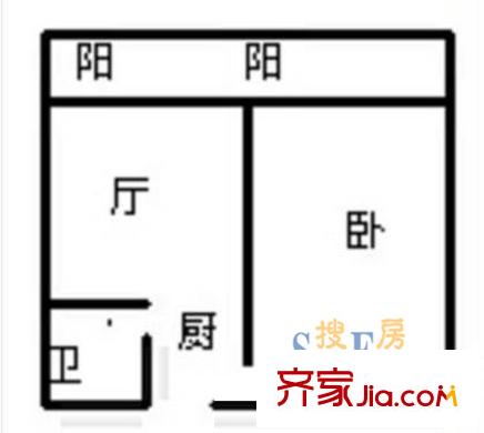 上海 陸凌新村 戶型圖