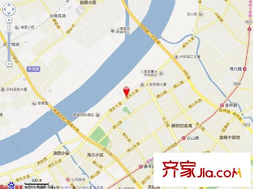 金茂花園交通圖