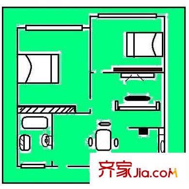 上海 金茂花園 戶型圖