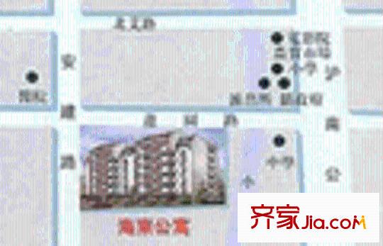 海東公寓交通圖