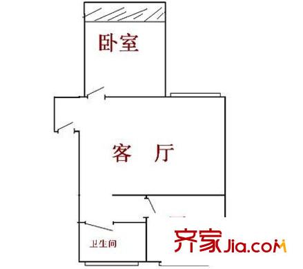 上海 海東公寓 戶型圖