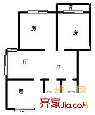 上海 中新公寓 戶型圖