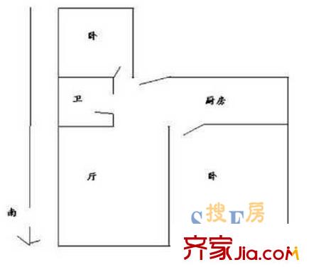 凌四小區(qū) 戶型圖
