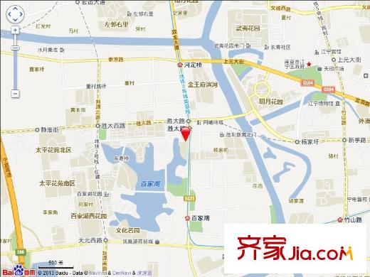 靜月花園交通圖