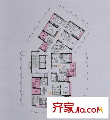 曹江公寓 0室 户型图