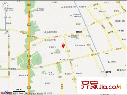 愛法花園一期交通圖