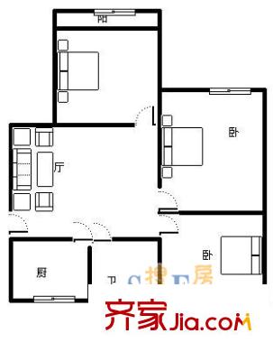上海 聚龍家園 戶型圖