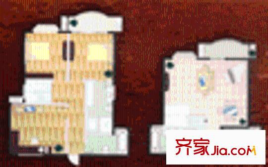 百家湖花園米蘭城戶型圖百家湖花園花園米蘭城 4室2廳3衛(wèi)1廚