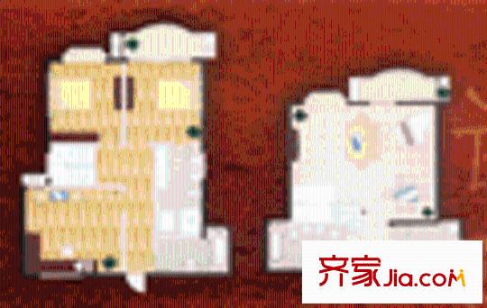 百家湖花園米蘭城戶型圖百家湖花園花園米蘭城 4室2廳3衛(wèi)1廚