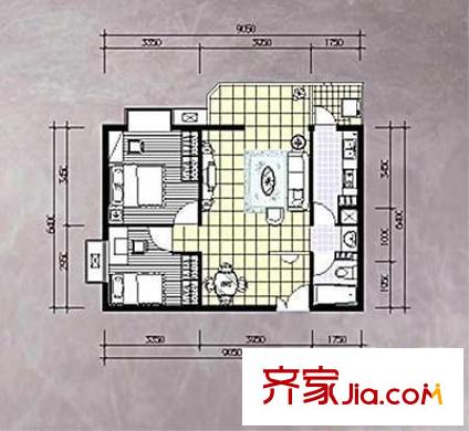 上海 金色航城富鑫苑 戶型圖