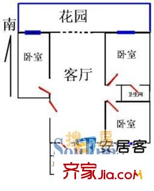 上海 大上海国际花园雅典园 户型图