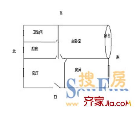 上海 海高二村 戶(hù)型圖