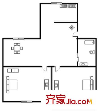 上海 海高二村 戶(hù)型圖