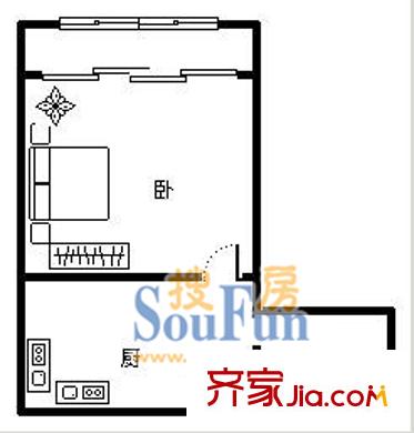 上海 東園一村 戶型圖