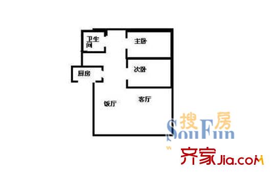 上海 東園一村 戶型圖