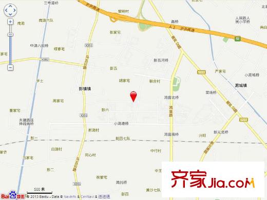 臨港藍(lán)色城邦別墅交通圖