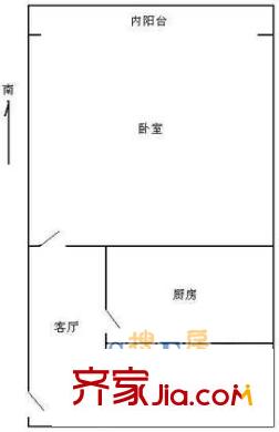 上海 志丹小区 户型图