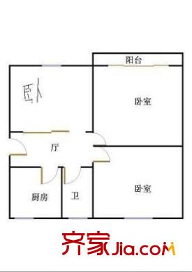 怡靜園 3室 戶型圖