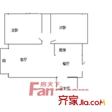 菱翔苑三期 戶型圖