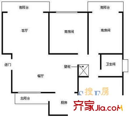 上海 星羅苑 戶型圖