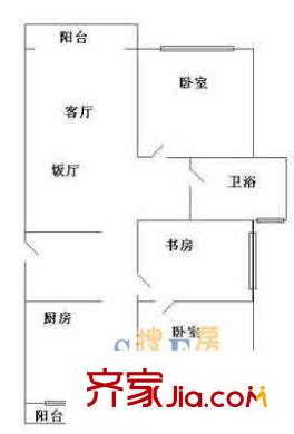 上海 星羅苑 戶型圖
