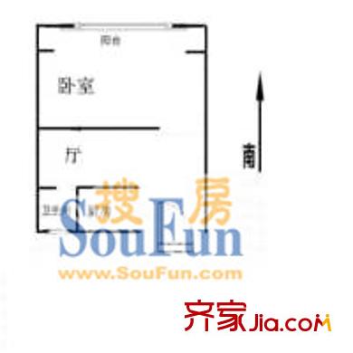 延吉东路131弄小区户型图延吉东路131 户型图 1室1厅1卫1厨
