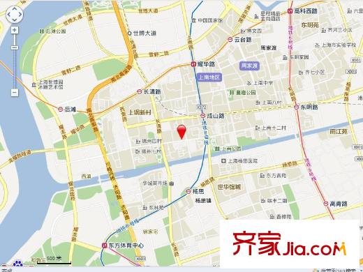 德州二村交通圖