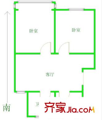 上海 金橋新村一街坊 戶型圖