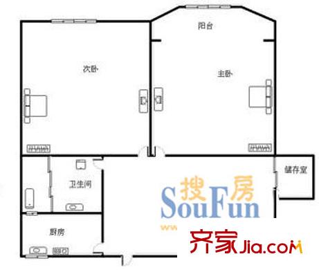 上海 汇山大楼 户型图