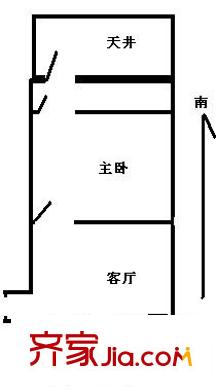 郵電小區(qū)戶型圖戶型圖 1室1廳1衛(wèi)1廚
