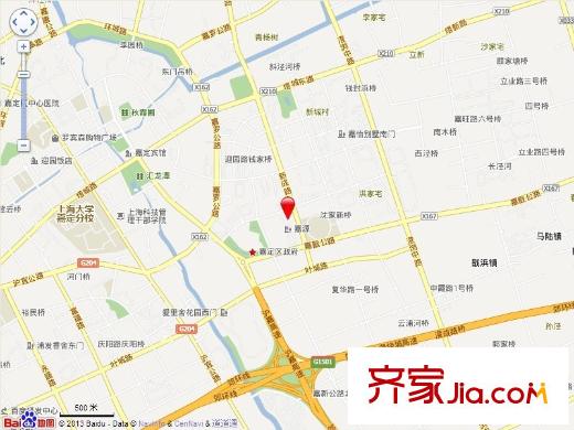 嘉乐东润舒庭交通图