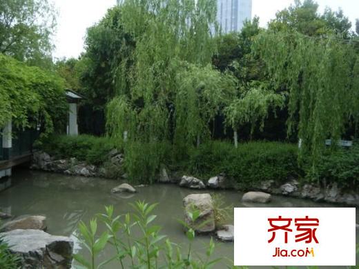 江南清漪園外景圖 