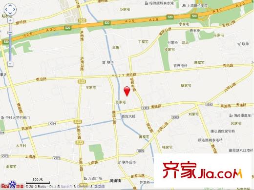 康橋半島秀溪公寓交通圖