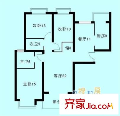 上海 日月星辰 户型图