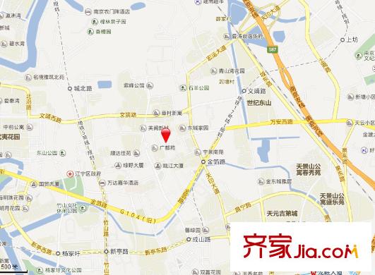 金發(fā)公寓交通圖