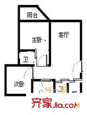 上海 南洋苑 戶型圖