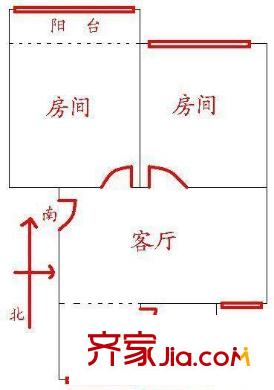 建德花园海棠苑 0室 户型图