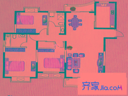 東明家園 0室 戶型圖