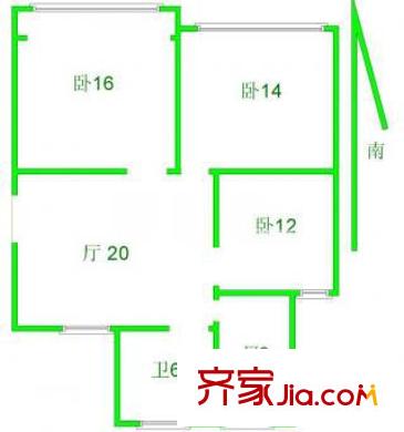 上海 金橋?yàn)衬隙址?戶型圖
