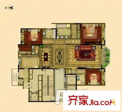 萬達(dá)公館戶型圖戶型圖 