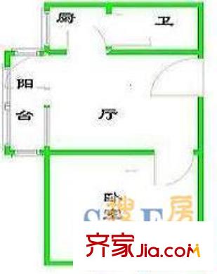 上海 沪太新村 户型图