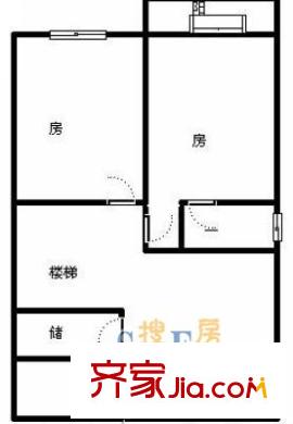 申金大廈公寓戶型圖上海 申金大廈 戶型圖 2室1廳1衛(wèi)1廚
