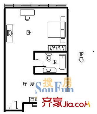 上海 云舫小区 户型图